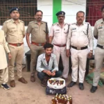 संयुक्त टीम ने 10 हजार रुपए से अधिक की देशी मदिरा किया जब्त