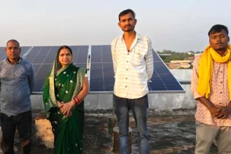 3 किलोवाट सोलर रूफटॉप प्लांट से बिजली बिल हुआ शून्य, गांव के लोगों को कर रही प्रेरित