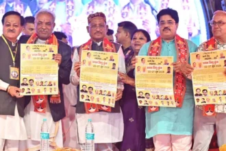 छत्तीसगढ़ सिंधी सेवा महापंचायत द्वारा आयोजित ‘चन्ड्र जी रात, सिंधिन जो मेलो – आनंद मेलो’ में हुए शामिल सीएम साय