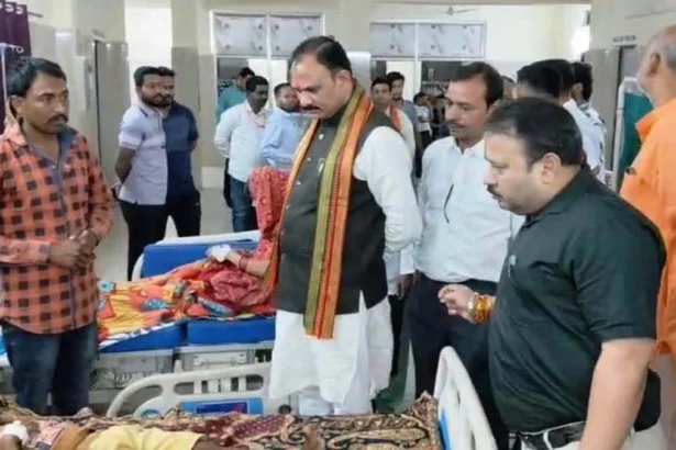 स्वास्थ्य मंत्री का मनेन्द्रगढ़ सिविल अस्पताल में औचक निरीक्षण