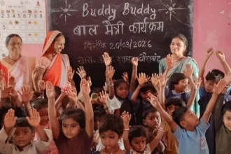 'बाल मैत्री (Buddy Buddy)' पहल से आंगनबाड़ी से विद्यालय तक बच्चों का सफर हुआ आसान