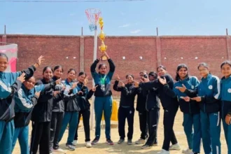 38वीं जूनियर नेशनल नेटबॉल प्रतियोगिता में जीता कांस्य पदक