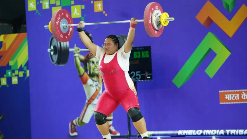 असम की पिंकी बोरो को रजत और मध्यप्रदेश की गुंजन उइके को कांस्य