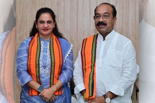 Ratnavali Kaushal met Deputy Chief Minister Arun Sao, discussed women empowerment