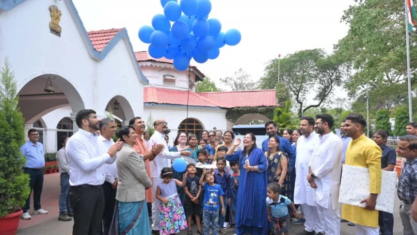 कोपलवाणी स्कूल के बच्चे पहुंचे लोकभवन