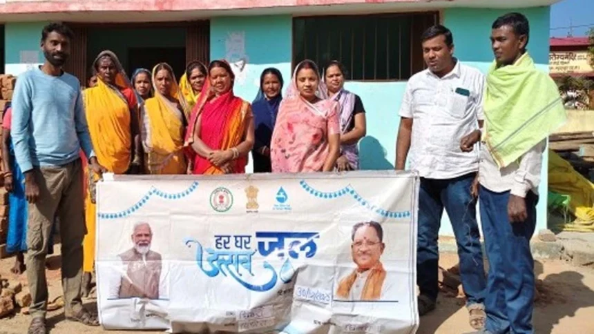 हर घर जल योजना: ग्राम छिबर्रा के 278 घरों में पहुंच रहा स्वच्छ पेयजल