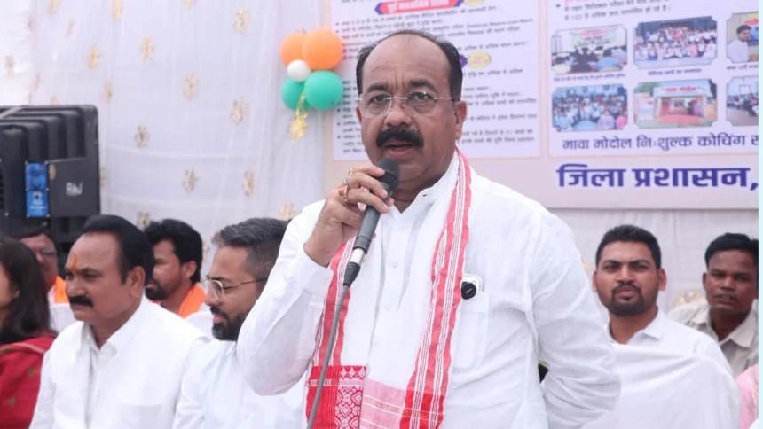 उप मुख्यमंत्री श्री साव ने किया मावा मोदोल लाइब्रेरी चारामा का शुभारंभ