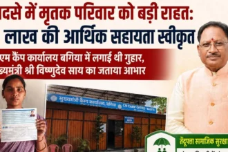 सीएम कैंप कार्यालय बगिया में आवेदन के बाद त्वरित कार्रवाई