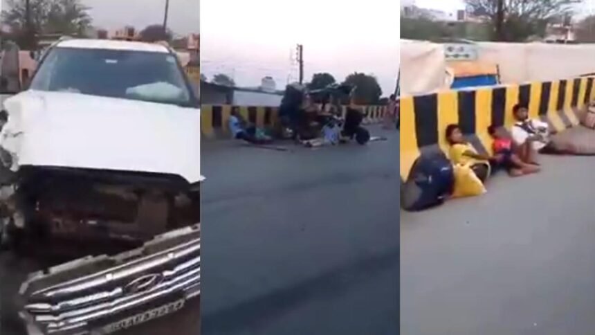 दर्दनाक सड़क हादसा: तेज रफ्तार कार ने ऑटो को मारी जोरदार टक्कर, महिला की मौत