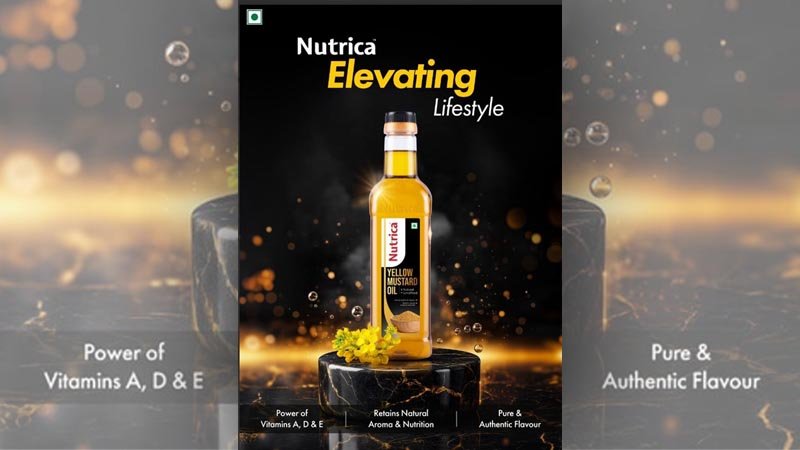 न्यूट्रिका की नेचुरल कुकिंग प्रोडक्ट्स रेंज में अब 'न्यूट्रिका येलो मस्टर्ड ऑइल' भी शामिल
