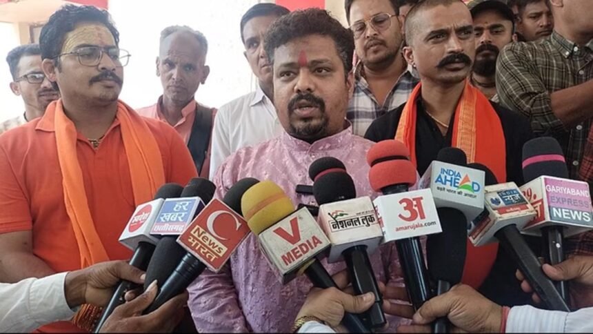 Prem Sai, the Presiding Head of Matangi Dham, receives death threats; demands strict action and security.