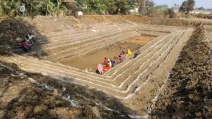 वर्षा जल सहेजकर भू -जल स्तर बढ़ाने प्रशासन की अभिनव पहल
