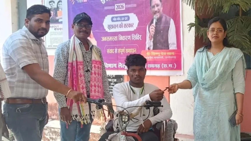 सहायक उपकरण वितरण से दिव्यांगजनों को मिली नई दिशा, आत्मनिर्भरता की ओर बढ़ता छत्तीसगढ़