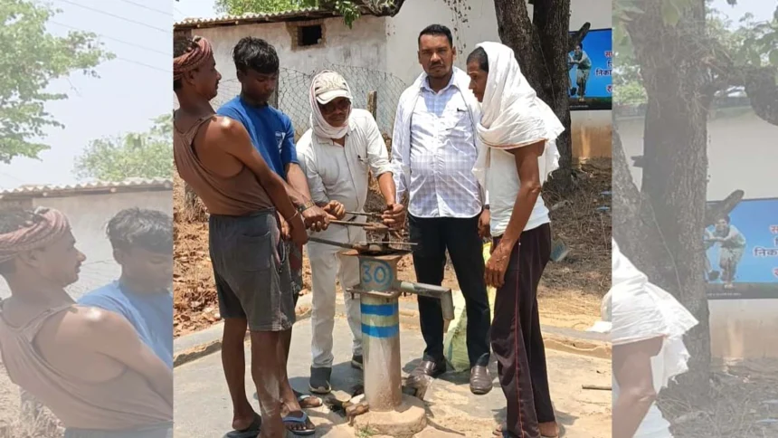 जल संकट के बीच प्रशासन सक्रिय, खराब हैंडपंपों की मरम्मत अभियान तेज