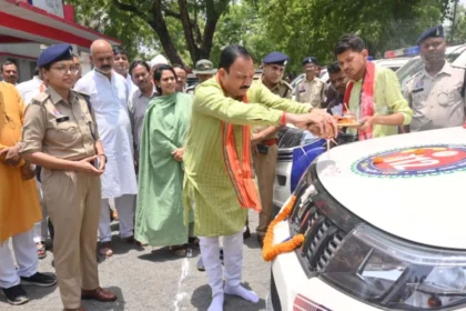 आपात स्थिति में मिलेगी और तेज मदद, जिले को मिली 8 अत्याधुनिक इमरजेंसी रिस्पांस व्हीकल