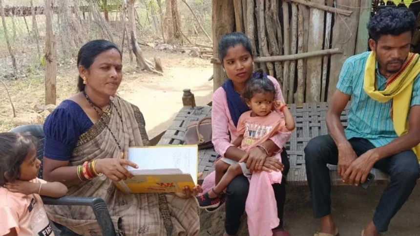 गंभीर कुपोषण से सामान्य श्रेणी में पहुंची शान्वी