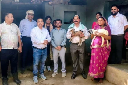 बकरी पालन से लखपति दीदी बनी उद कुंवर: कलेक्टर ने की सराहना