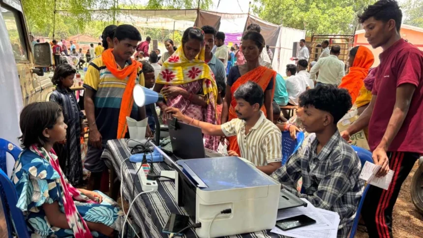 326 आवेदन प्राप्त 134 का मौके पर हुआ समस्याओं का हुआ त्वरित निराकरण