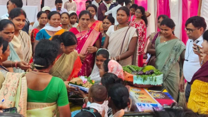 मेधावी विद्यार्थियों का सम्मान, गर्भवती महिलाओं की गोदभराई एवं बच्चों का अन्नप्राशन भी संपन्न