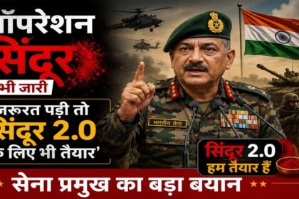 ऑपरेशन सिंदूर 2.0: आर्मी चीफ का बड़ा बयान, तीनों सेनाएं युद्ध के लिए पूरी तरह से तैयार!