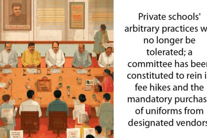 अब नहीं चलेगी निजी विद्यालयों की मनमानी, फीस बढ़ोतरी और निर्धारित फर्म से गणवेश की खरीदी पर नकेल कसने समिति का गठन