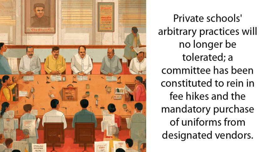 अब नहीं चलेगी निजी विद्यालयों की मनमानी, फीस बढ़ोतरी और निर्धारित फर्म से गणवेश की खरीदी पर नकेल कसने समिति का गठन