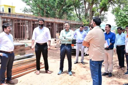 2 एकड़ क्षेत्र में लगभग 11 करोड़ रुपये की लागत से बन रही 500 सीटर हाईटेक नालंदा लाइब्रेरी