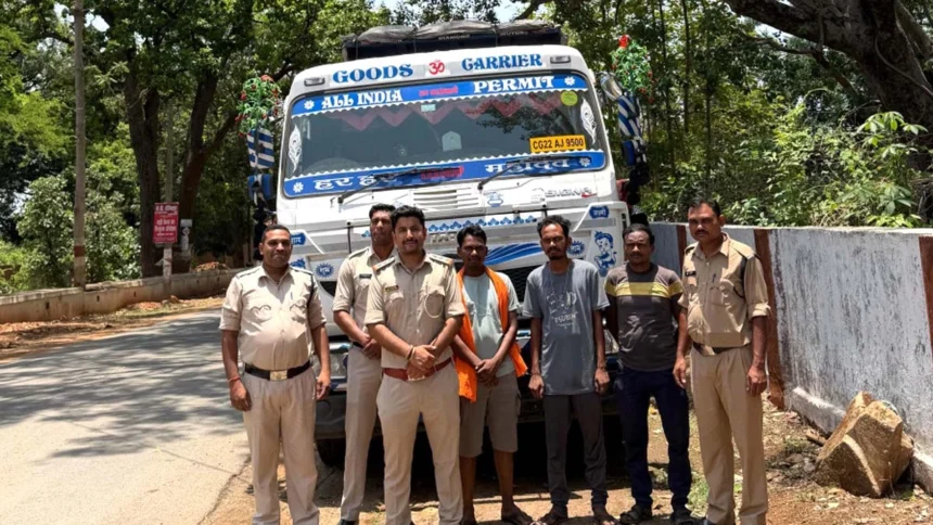 खनिज विभाग और जिला स्तरीय टास्कफोर्स की संयुक्त कार्रवाई