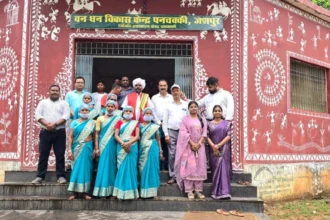 वन धन विकास केंद्र पनचक्की में मूल्य संवर्धन गतिविधियों का किया अवलोकन