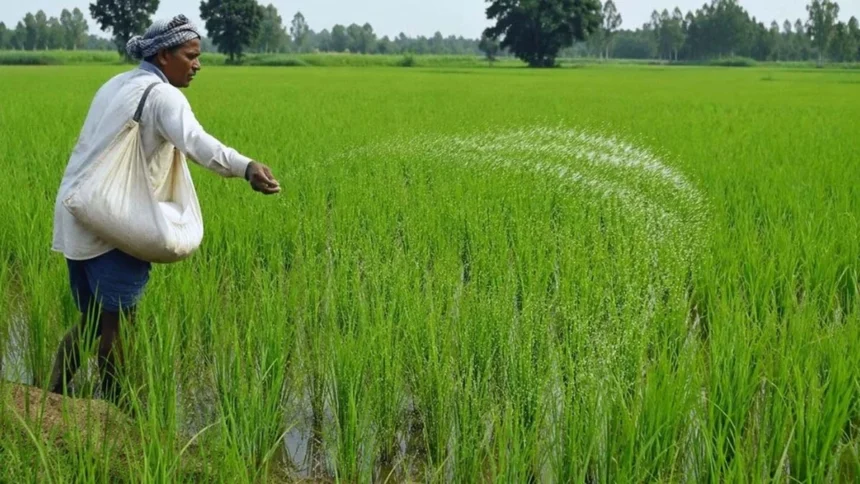 खेत बचाओ अभियान के तहत किसानों को दी जा रही संतुलित खेती और जैविक कृषि की जानकारी