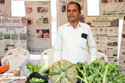 जैविक सब्जी के उत्पादन और एप्पल की खेती से बनाई नई पहचान