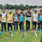 संभाग स्तरीय तीरंदाजी प्रतियोगिता में प्रथम स्थान, राज्य स्तरीय प्रतियोगिता के लिए किया क्वालीफाई