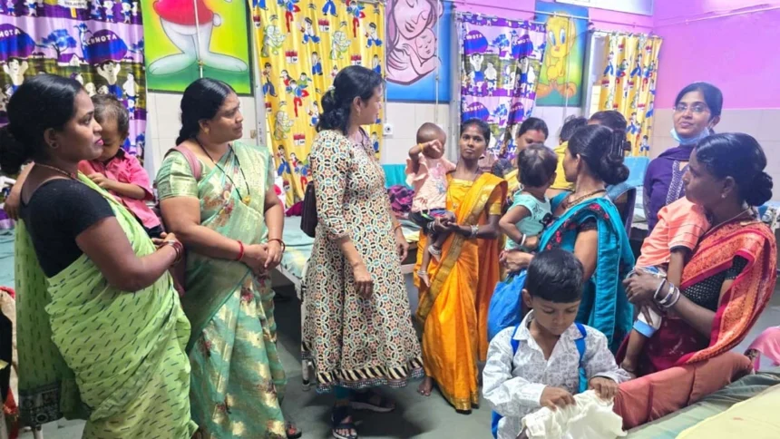 कुपोषण के खिलाफ की मजबूत पहल
