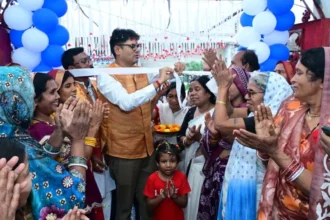 वित्त मंत्री ओपी चौधरी ने किया 'कबीर कुटीर' सामुदायिक भवन का लोकार्पण