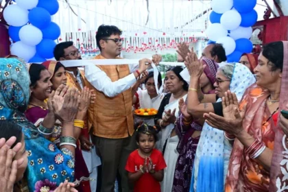वित्त मंत्री ओपी चौधरी ने किया 'कबीर कुटीर' सामुदायिक भवन का लोकार्पण