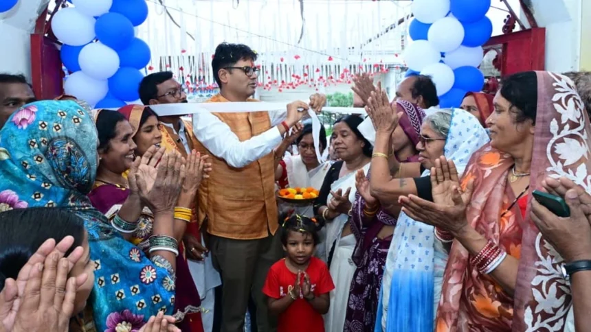 वित्त मंत्री ओपी चौधरी ने किया 'कबीर कुटीर' सामुदायिक भवन का लोकार्पण