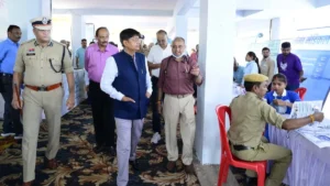 मेगा मेडिकल कैम्प : 843 पुलिसकर्मियों एवं पुलिस परिवारजनों का हुआ निःशुल्क स्वास्थ्य परीक्षण 3 July 26 144