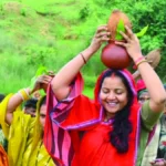 श्रावण मास के प्रथम सोमवार पर मंत्री लक्ष्मी राजवाड़े ने बीरपुर में की कांवड़ यात्रा