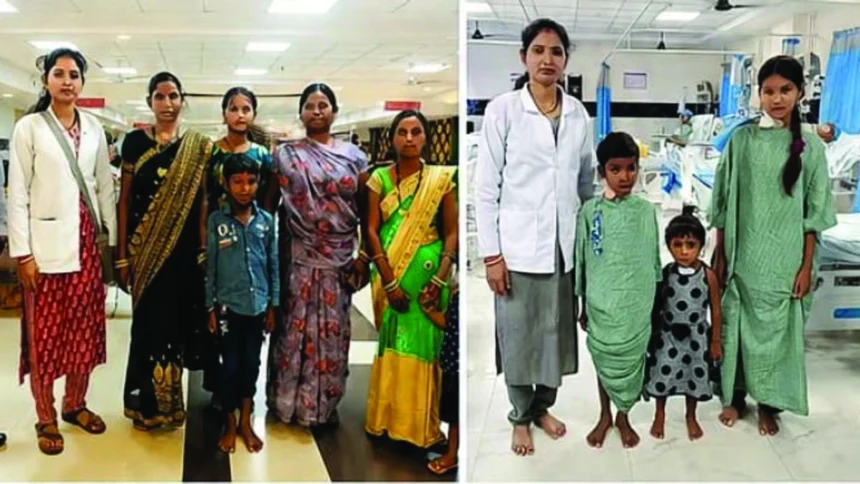 चिरायु टीम की पहल से तीन बच्चों को मिला नया जीवन