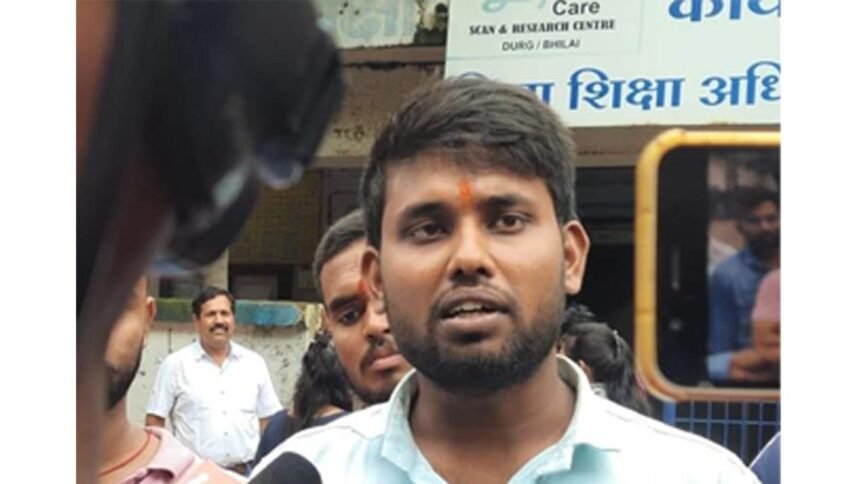 पूर्व एबीवीपी जिला संयोजक नागेश्वर यादव बने विश्व हिन्दू परिषद् बजरंग दल, जिला दुर्ग के विद्यार्थी प्रमुख