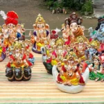 आस्था के साथ पर्यावरण संरक्षण का संदेश दे रही बंदियों की गणेश प्रतिमाएं