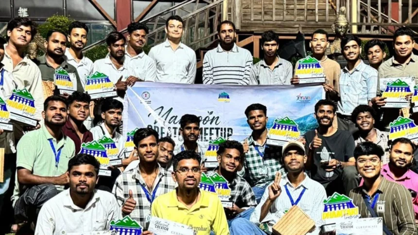 ‘मॉनसून क्रिएटर मीट-अप 2026‘ में जुटे जिले के डिजिटल इंफ्लुएंसर्स