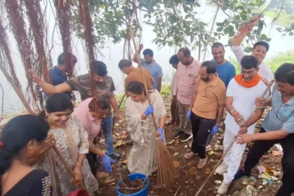 सांसद,विधायक ,जनप्रतिनिधियों ने स्वच्छता, जल संरक्षण और पर्यावरण संरक्षण का दिया संदेश