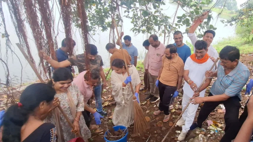 सांसद,विधायक ,जनप्रतिनिधियों ने स्वच्छता, जल संरक्षण और पर्यावरण संरक्षण का दिया संदेश