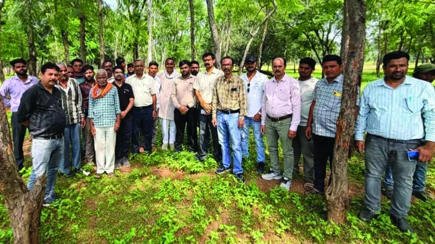 तीन दिनों में 1,000 पौधे लगाने का लक्ष्य, टूरिज्म बोर्ड के अधिकारी-कर्मचारियों और ग्रामीणों ने निभाई सहभागिता