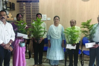 वर्षों की जिम्मेदारी को सम्मान, पौधे के साथ मिली नई शुरुआत