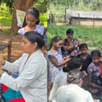 सेवा संकल्प अभियान की अनूठी पहल, 106 ग्रामीणों को मिला उपचार, जांच और योजनाओं का लाभ