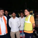 देर रात हाइवे पेट्रोलिंग वाहन बुलाकर मौके पर ही ली रेस्क्यू और नियमित निरीक्षण की जानकारी