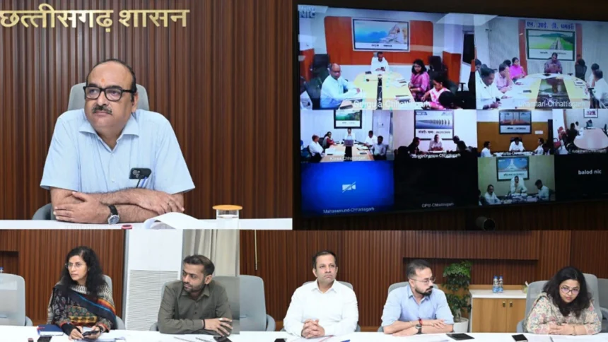 कलेक्टर्स कॉन्फ्रेंस में डिजिटल क्रॉप सर्वे के संबंध में कलेक्टरों को दिए निर्देश
