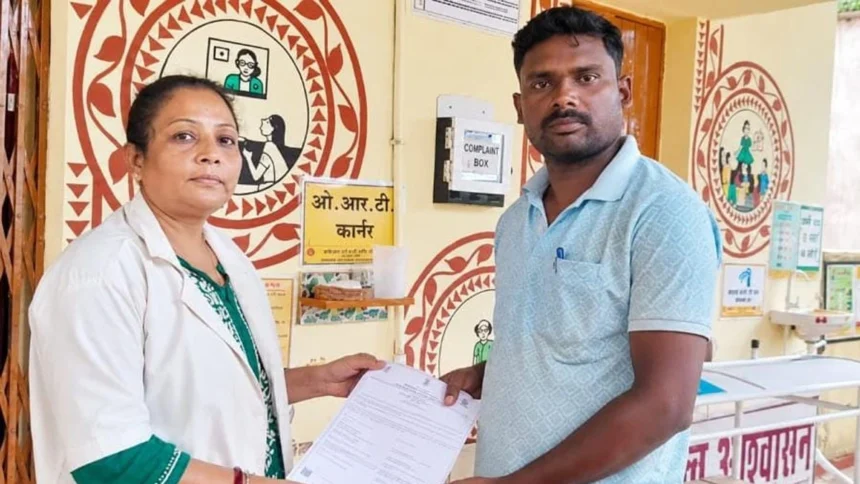 हेल्पलाइन की त्वरित पहल से सुरेश सारथी की बेटी को मिला जन्म प्रमाण पत्र